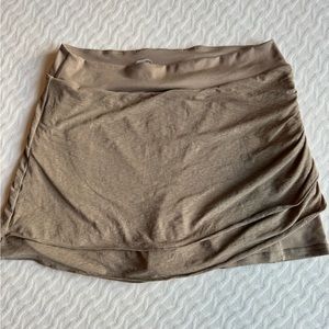 Free People Light Brown Skort